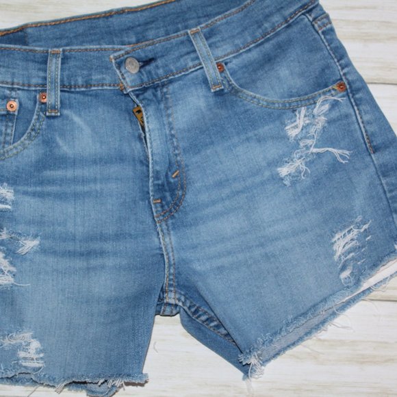 Levi's 527 Vintage Shorts Size 30 - Picture 2 of 3